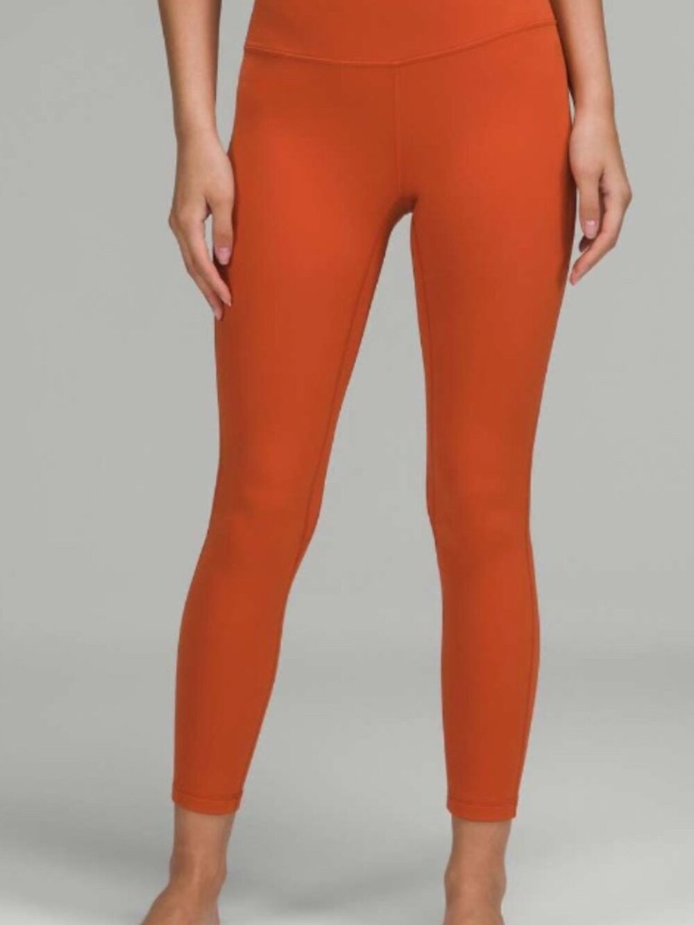 Lululemon Align High-Rise Pant 25" Canyon Orange Size 6